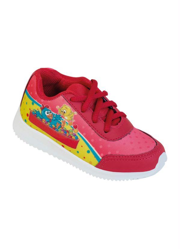 Tênis Infantil (Vermelho) Galinha Pintadinha Tênis Infantil (Vermelho) Galinha Pintadinha