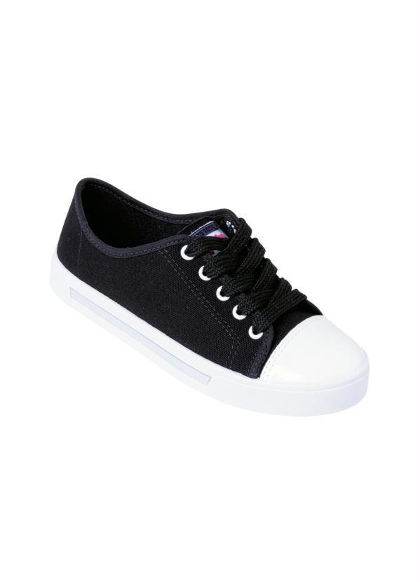 T�nis Molekinha (Preto) em Sint�tico