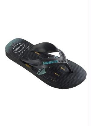 Chinelo Havaianas Kids Max Her�is (Preto)