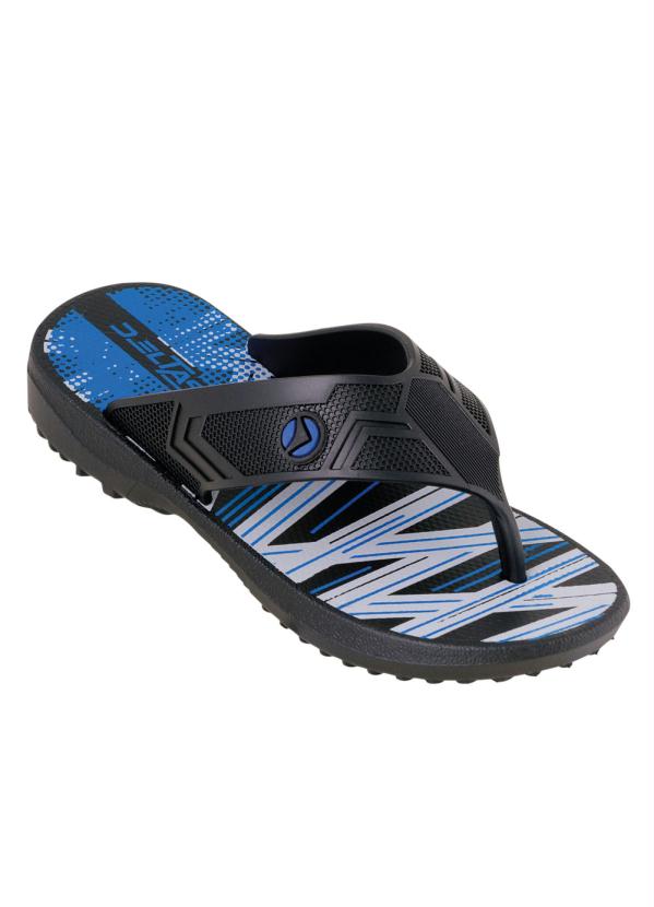 Chinelo Infantil (Preto) em Sint�tico