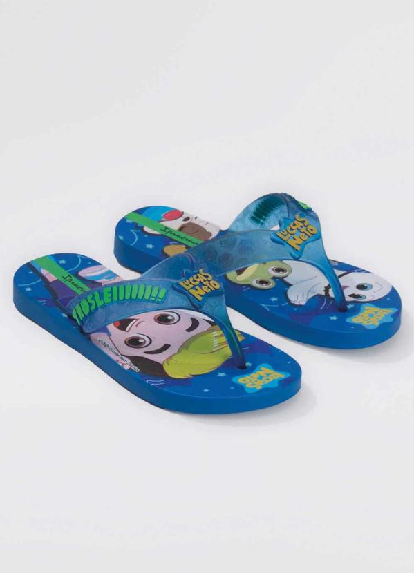 Chinelo Ipanema Luccas Neto (Azul)