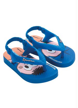 Chinelo Ipanema Turma da Monica (Azul) Menino