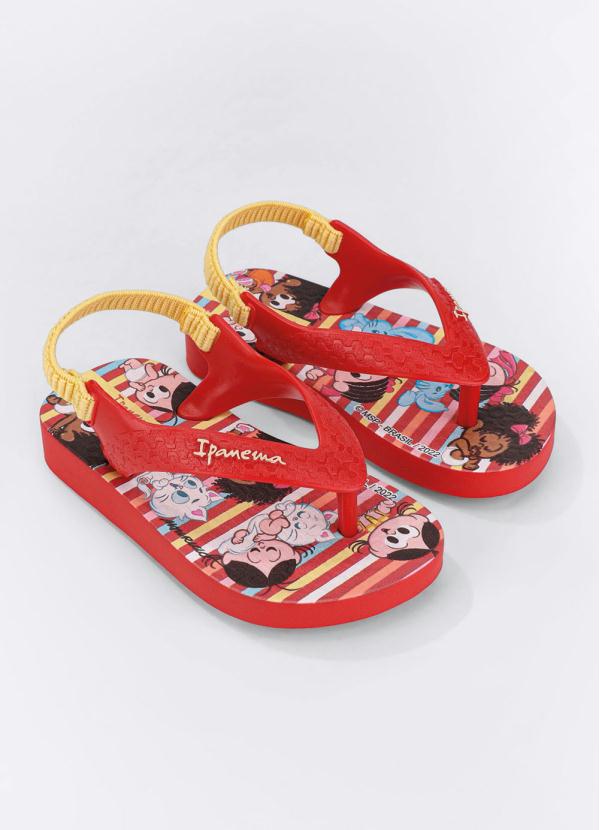 Chinelo Ipanema Turma da Mônica (Vermelho) Chinelo Ipanema Turma da Mônica (Vermelho)
