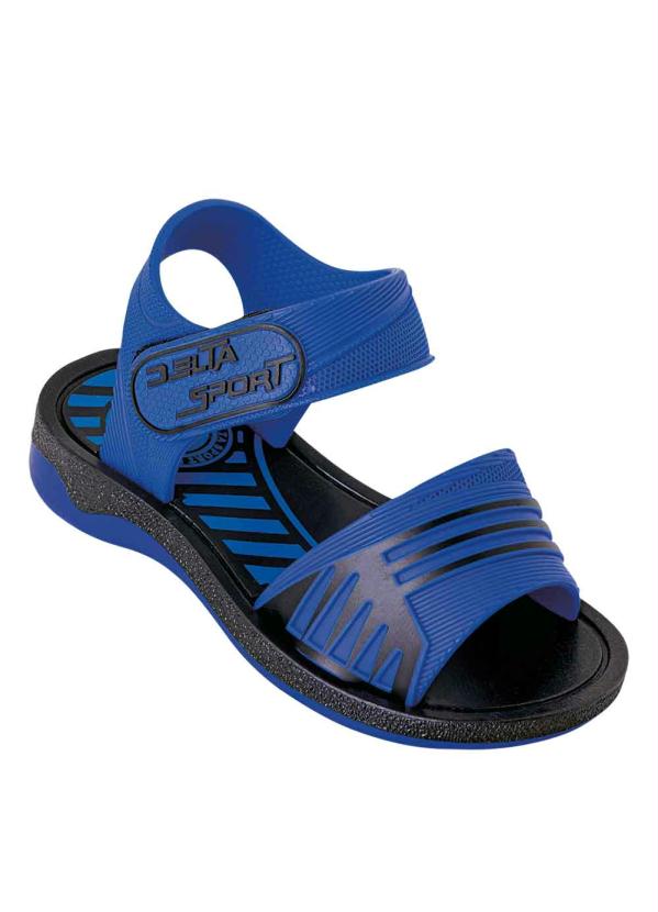 Sandália Infantil (Azul) com Fechamento em Vélcro Sandália Infantil (Azul) com Fechamento em Vélcro