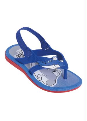 Sand�lia Infantil (Azul) em Sint�tico