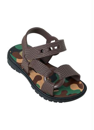 Sandália Infantil (Marrom) Solado Camuflado Sandália Infantil (Marrom) Solado Camuflado