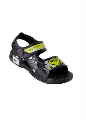 Sand�lia Infantil (Preta) com Velcro