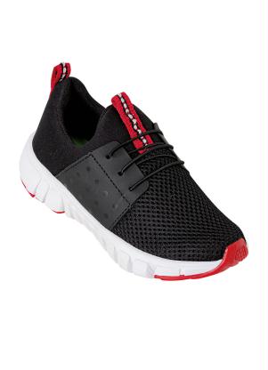 Tênis Infantil (Preto) com Cadarço em Elástico Tênis Infantil (Preto) com Cadarço em Elástico