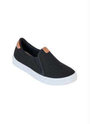 T�nis Infantil Slip On (Preto) com El�stico