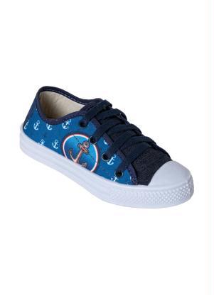 Tênis Infantils (Ancora) em Tecido Estampado Tênis Infantils (Ancora) em Tecido Estampado