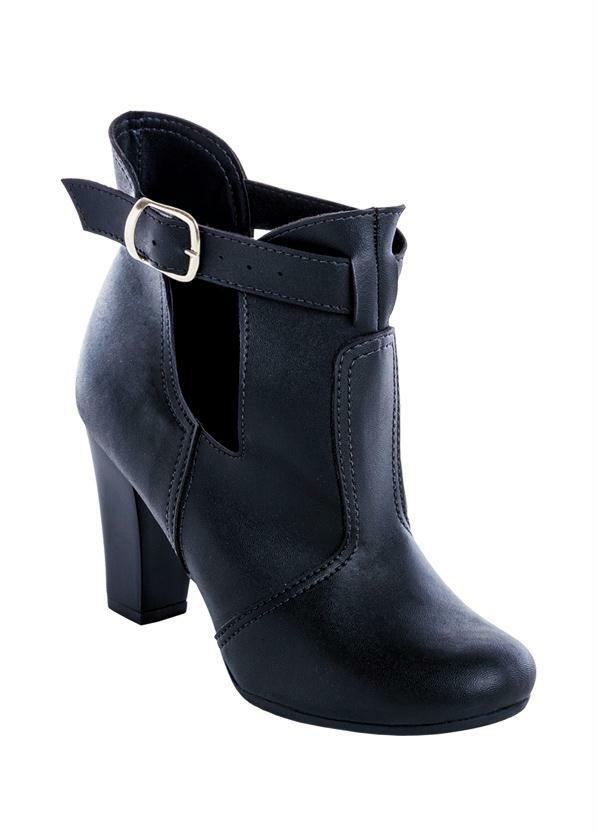 bota cano curto aberta