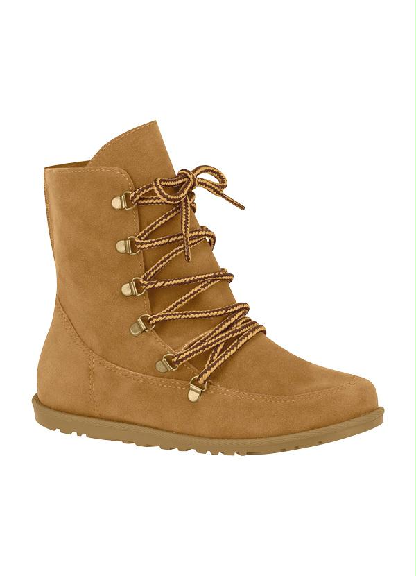 Bota Cano M�dio (Caramelo) Moleca