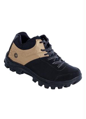 Bota Masculina (Preta e Bege)
