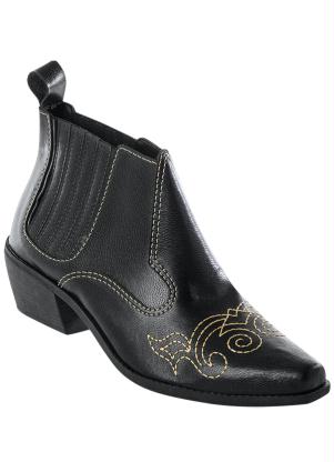 Bota Cowboy (Preta) Masculina