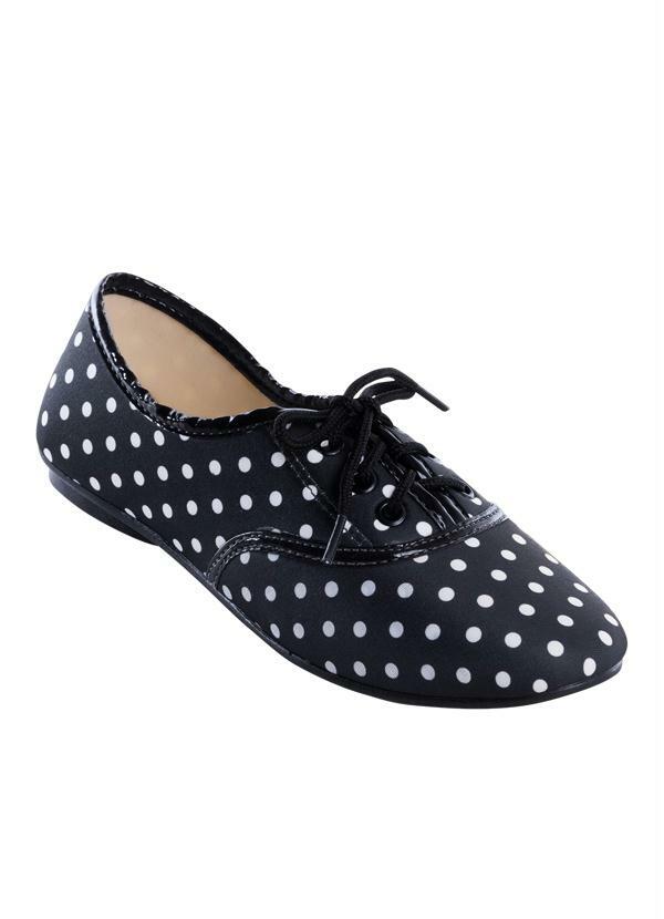 sapato oxford estampado