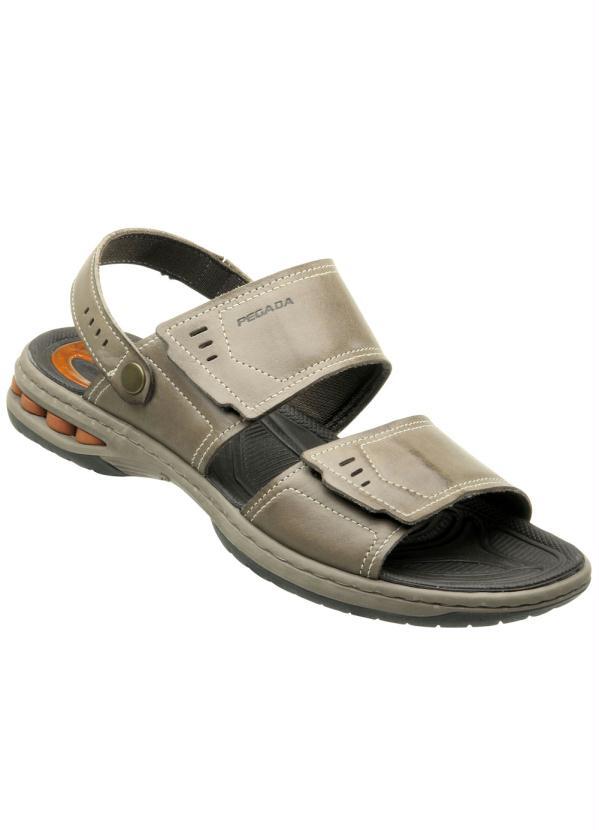 sandália pegada tira lateral