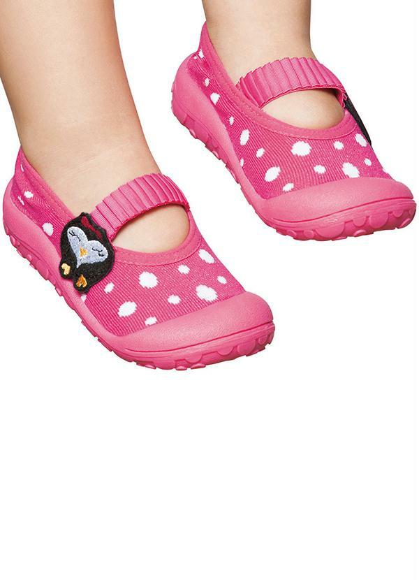 Sapatinho Bebê Menina Rosa Puket - Puket