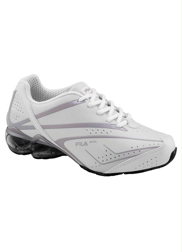 Tênis Fila Royal Branco/Lilás - Rally