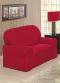 Lar e Lazer - Capa para Sofá 2 Lugares Vermelha 1 Peça - variação: Vermelha
