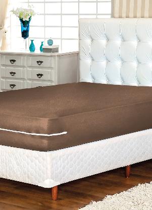 Capa para Colchão Solteiro Pop (Marrom) 1 Peça Capa para Colchão Solteiro Pop (Marrom) 1 Peça