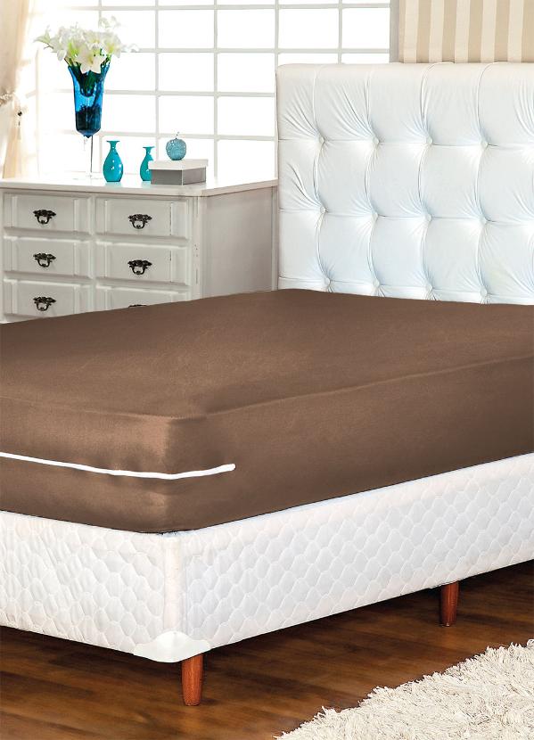 Capa para Colchão Solteiro Pop (Marrom) 1 Peça Capa para Colchão Solteiro Pop (Marrom) 1 Peça