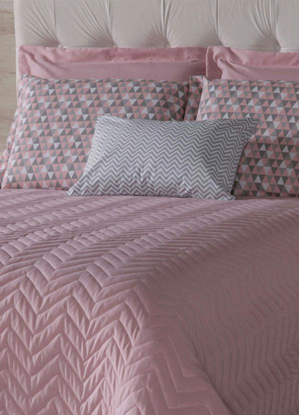 Jogo de Cobre Leito (Rosa (Casal)) 6 Pe�as