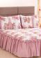 Lar e Lazer - Jogo de Colcha Rosê Casal 3 Peças - variação: Rosê (Casal)