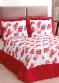 Lar e Lazer - Jogo de Colcha Vermelha Casal 3 Peças - variação: Vermelha (Casal)