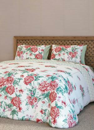 Edredom 150 Fios (Floral (King)) 1 Pe�a