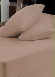 Fronha Malha Marrom 1 Pe�a