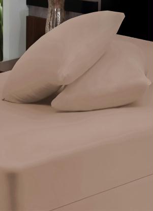 Fronha Malha (Marrom) 1 Pe�a