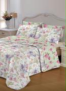 Jogo de Cama Estampado Casal 3 Pe�as