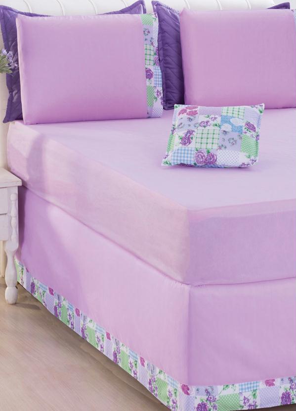 Jogo de Cama (Lil�s (Queen)) 5 Pe�as