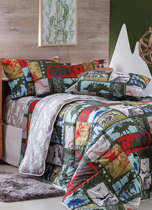 Jogo de Cama 140 Fios (Rex (Solteiro)) 3 Pe�as