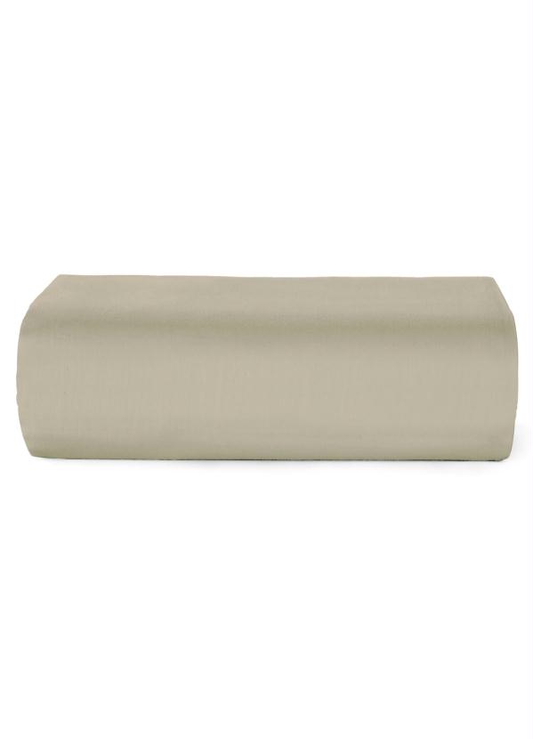 Len�ol com El�stico (Bege (Solteiro)) 1 Pe�a