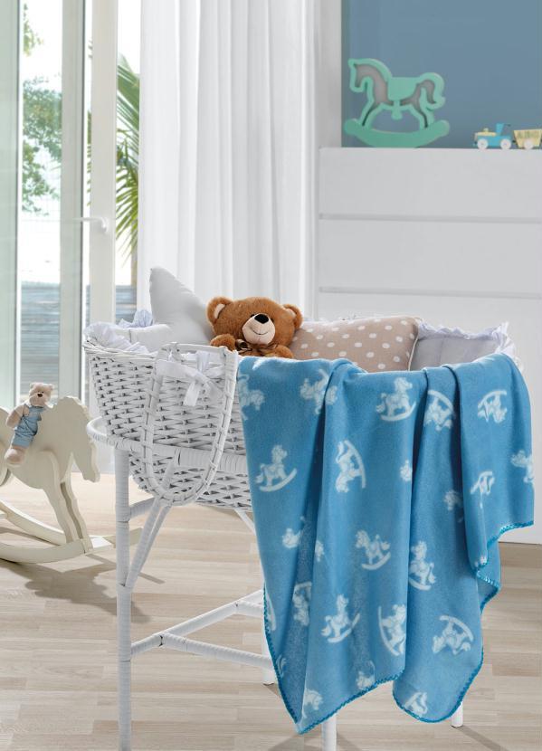 Manta Fleece Baby (Azul) 1 Pe�a