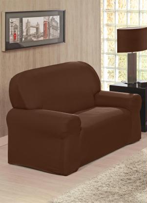 Capa para Sof� 2 e 3 Lugares (Chocolate) 2 Pe�as