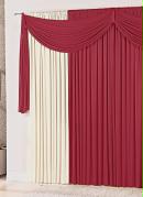 Cortina com Band� Bord� 300x170 cm