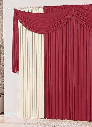 Cortina com Band�(Bord�) 300x170 cm