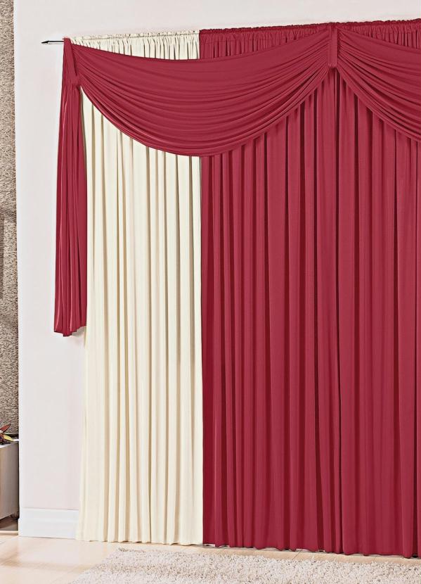 Cortina com Band�(Bord�) 300x170 cm