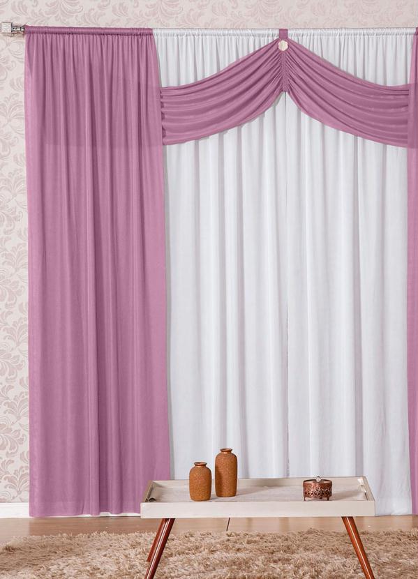 Cortina com Band� (Lil�s) 300x170 cm