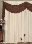 Cortina com Band� Tabaco 300x170 cm
