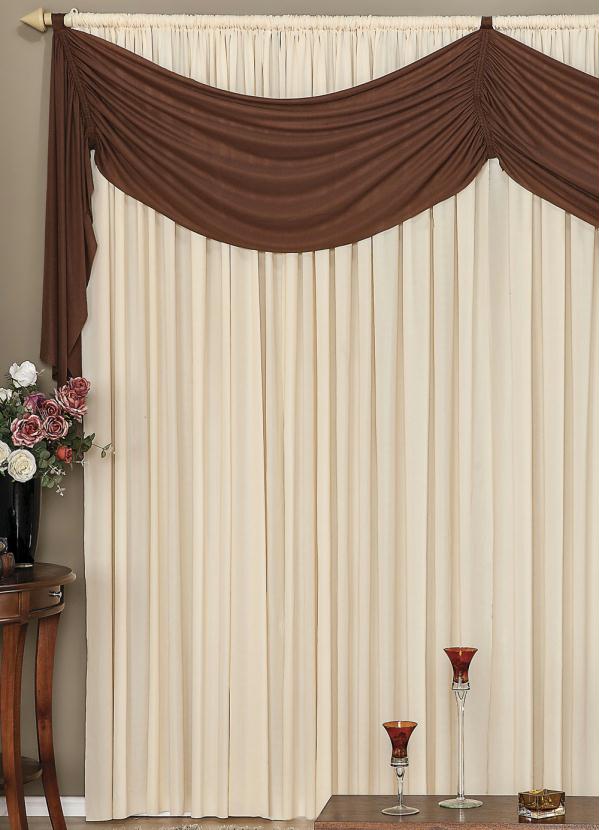 Cortina com Band� (Tabaco) 300x170 cm