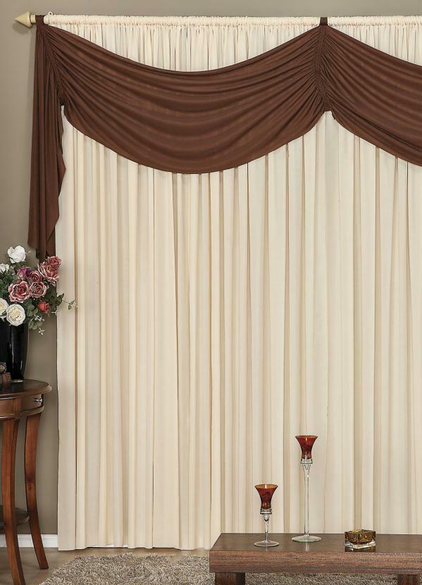 Cortina com Band� (Tabaco) 400x230 cm