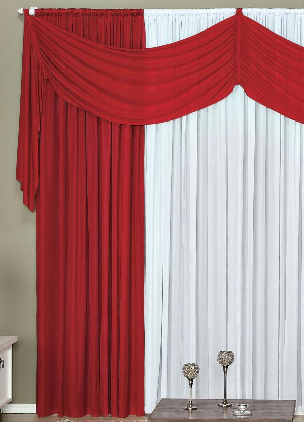Cortina com Band� (Vermelha) 400x230 cm