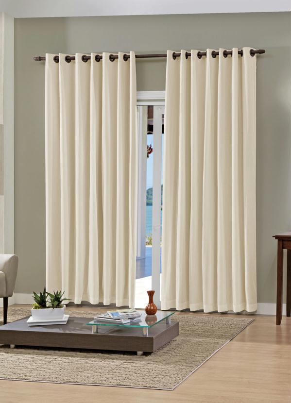 Cortina com Forro (Bege) 360x250 cm Cortina com Forro (Bege) 360x250 cm