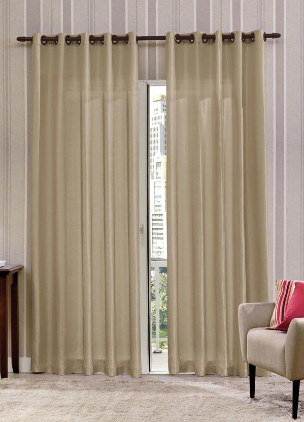 Cortina R�stica (Taupe) 260x170 cm