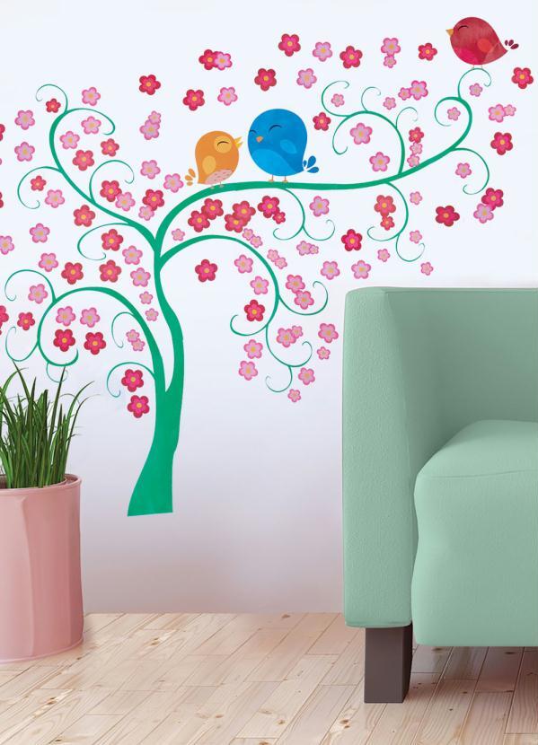 Adesivo Decorativo Passarinho 1 Pe�a