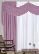 Cortina com Band� Lil�s 400x230 cm