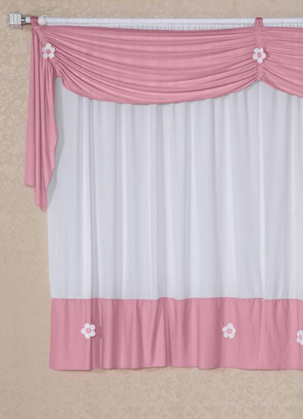 Cortina com Band� (Rosa) 300x170 cm